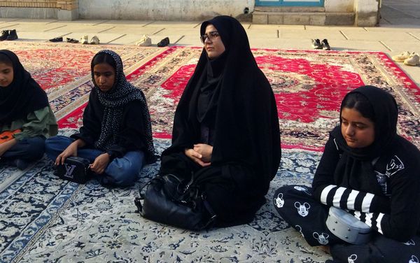 هیئت دانش آموزی دختران حاج قاسم در خلیل آباد
