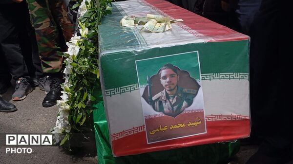 تشیع پیکر شهید محمد عباسی در گرگان