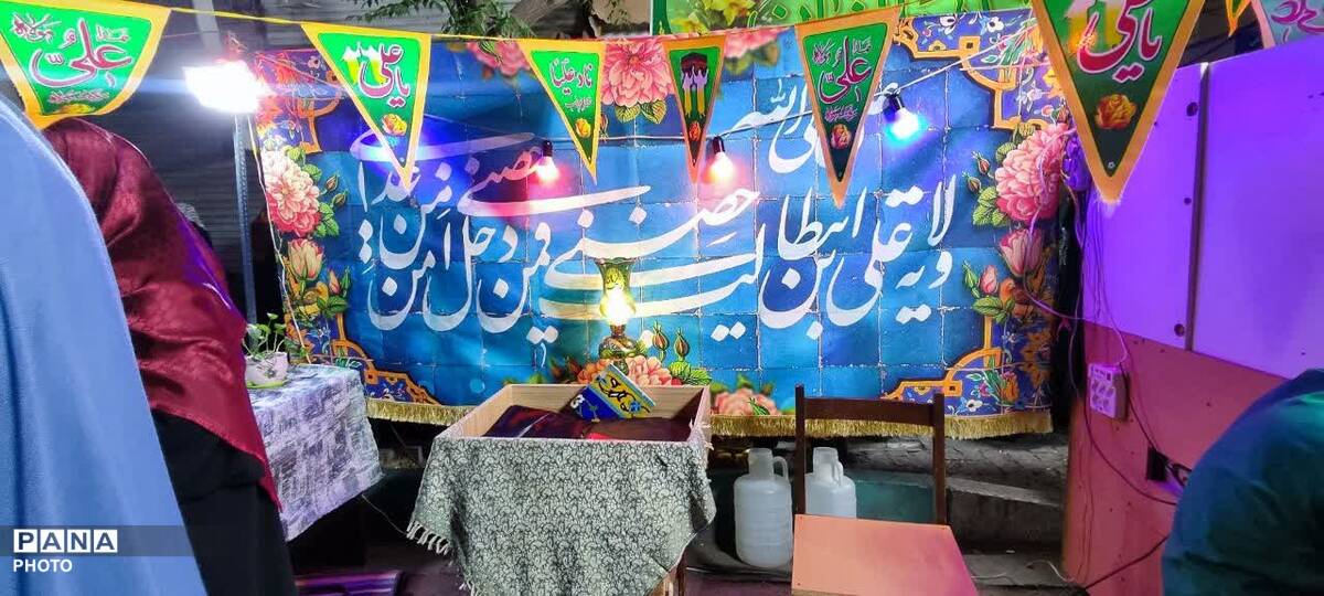 شکوه پرشور مردم در میدان خراسان در عید بزرگ غدیر