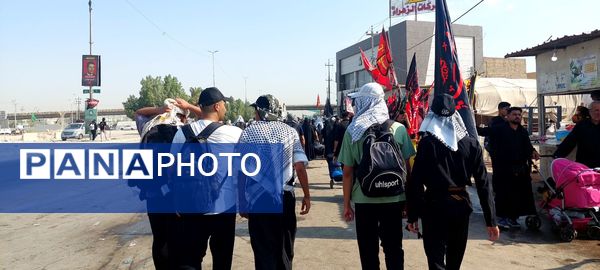 پیاده‌روی اربعین اعضای انجمن اسلامی خراسان شمالی 