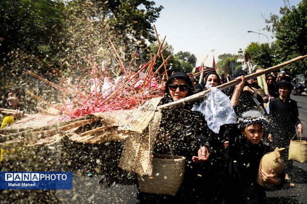 آیین سنتی کاروان عزاداری بنی اسد در تهران