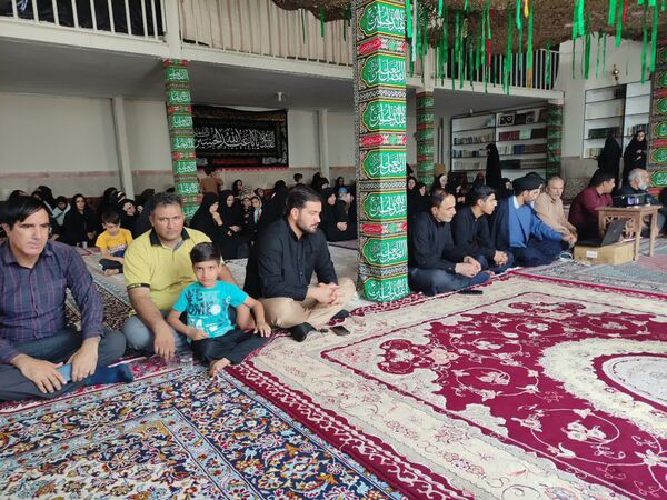 یادواره شهدای جنگ دوازده روزه در ده‌محسن