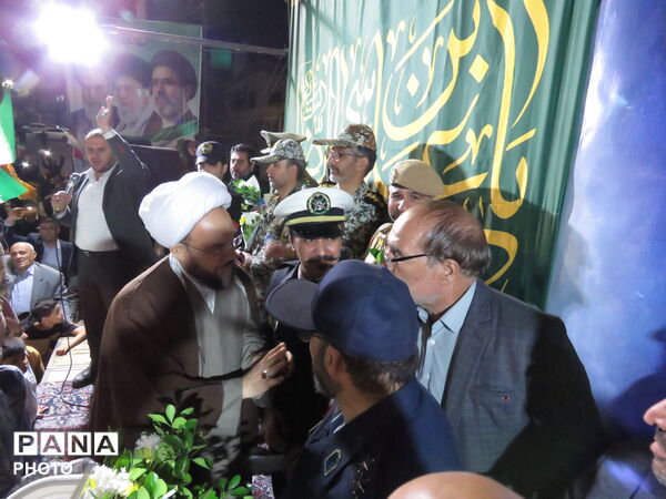 چهل وهفتمین شب تجمع و خروش مردم شهرستان خلیل آباد 