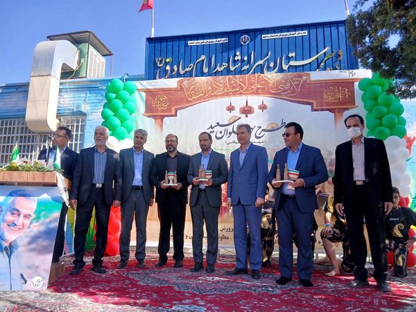 افتتاح استانی طرح «پهلوان سعید» و سه زمین چمن مصنوعی در کاشمر 