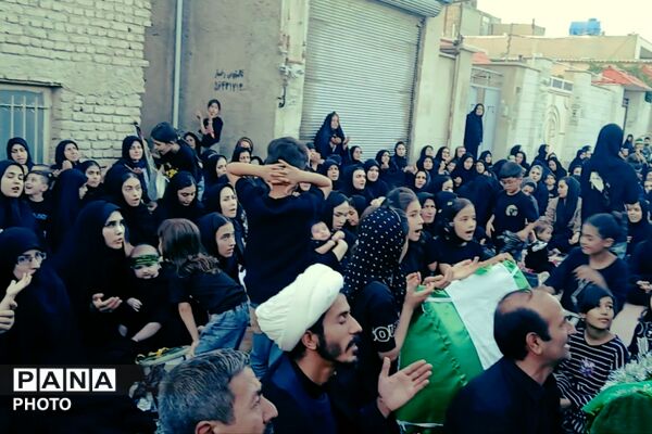 محله الارد میزبان شیرخواران حسینی