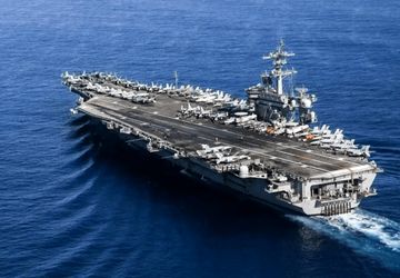 عقب‌نشینی ناوگروه «آبراهام لینکلن» آمریکا ‌