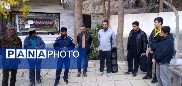 کوهپیمایی گروه پیشتازان مدرسه شهید فهمیده ناحیه یک کرج 