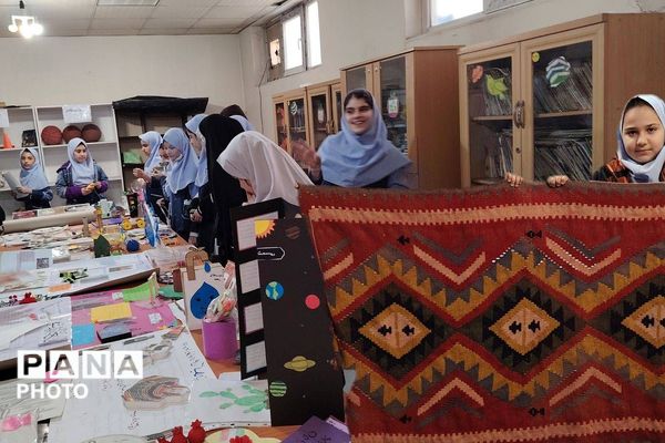 نمایشگاه طرح جابر در دبستان شهید مجید مجیدی ناحیه دو شهرری 