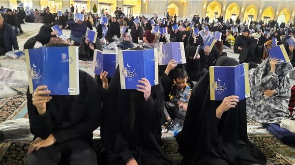 شب نوزدهم ماه مبارک رمضان در حرم مطهر رضوی
