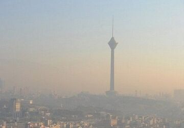 هوای تهران در شرایط ناسالم قرار دارد