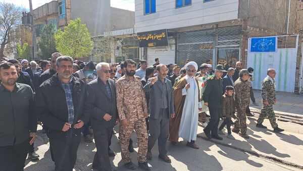 راهپیمایی روز جهانیِ قدس صالح آباد