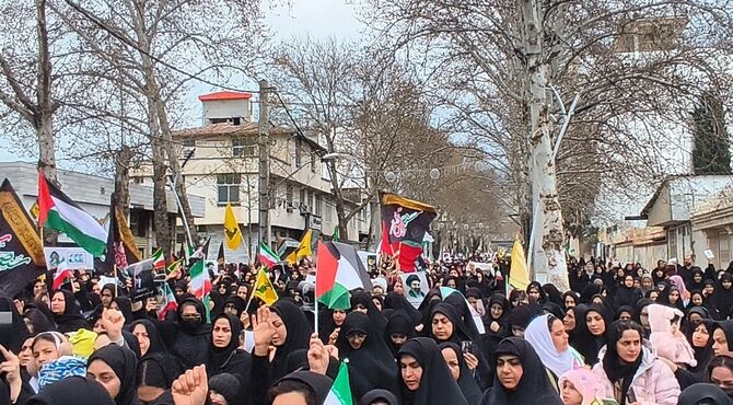 حضور گسترده مردم و مسئولان مینودشت در راهپیمایی روز جهانی قدس