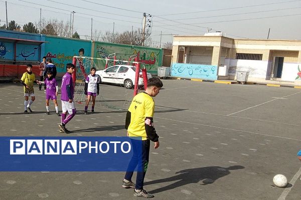 مسابقات ورزشی بین مدارس جام اقتدار ایران در دبیرستان برادران شهید قاسمی بهارستان ۲
