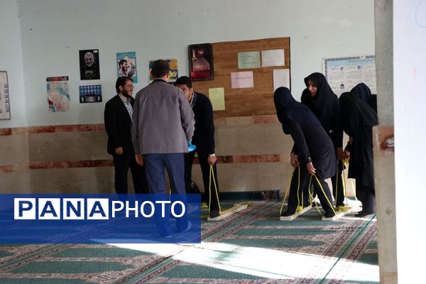 دوره تربیت مربی پیشتاز سازمان دانش‌آموزی شهرستان رباط‌کریم