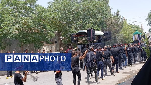 عزاداری در روستای مومن آباد قم