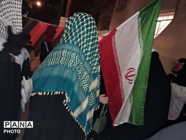 یازدهمین شب مراسم شهادت آیت الله سید علی خامنه‌ای در بلوار فضل 