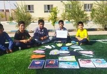 برنامه‌های خلاقانه در دبستان مرحوم واحدی زارچ 