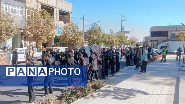 برپایی هیئت عزاداری دانش‌آموزی «قاسم ابن الحسن(ع)» در دبیرستان رئیس‌زاده خلیل‌آباد
