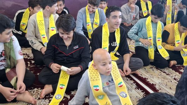 پرواز تا آسمان در مسجد حضرت زینب شهرکرد 