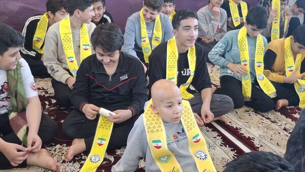 پرواز تا آسمان در مسجد حضرت زینب شهرکرد 