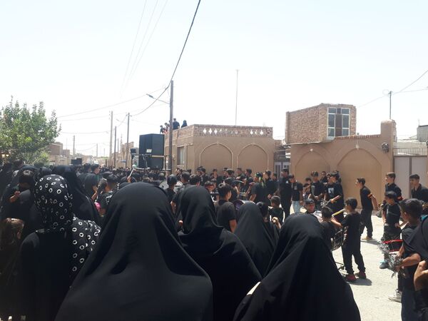 عاشورای حسینی در روستای بزنجرد 