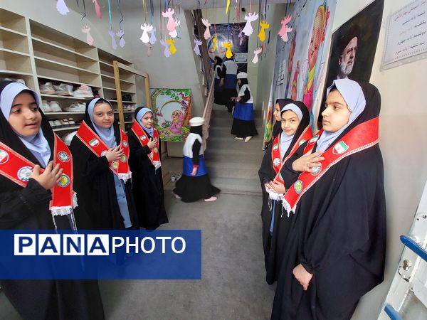 مراسم افتتاحیه سفیران سلامت در دبستان بهار دانش مشهد