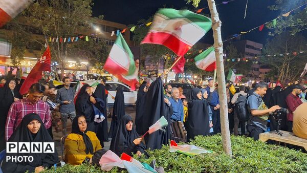 طنین فریاد حمایت از لبنان در قلب شب