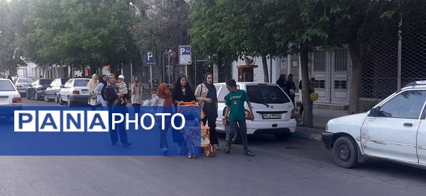 راهپیمایی کیلومتری غدیر در نیشابور