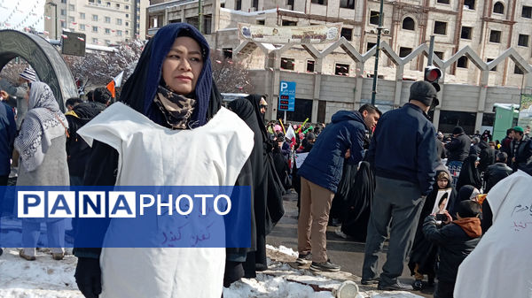 راهپیمایی ۲۲ بهمن ماه در شهر مشهد مقدس