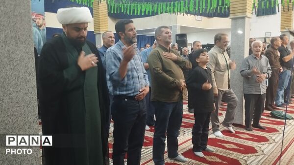 آیین گرامیداشت اولین سالگرد شهید حسین قربانی در نظرآباد 