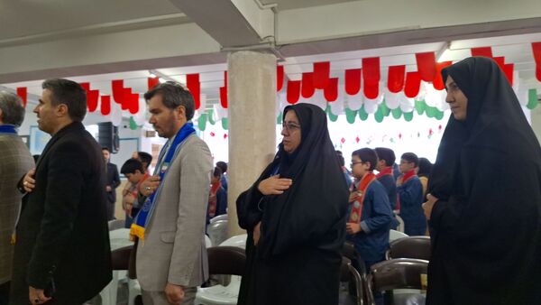  جشن نیکوکاری در دبستان شاهد استاد شهریار