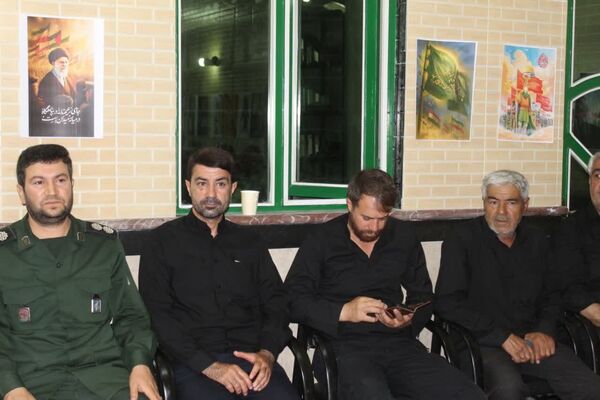 ادای احترام به حماسه‌سازان مقاومت؛ مراسم چهلم شهدای جنگ ۱۲ روزه در ملکان