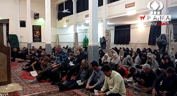 برگزای مراسم شب قدر و نوزدهم ماه رمضان در امامزاده سید حمزه کاشمر