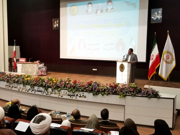 آیین تکریم و معارفه سرپرست آموزش و پرورش شهرستان بجنورد 