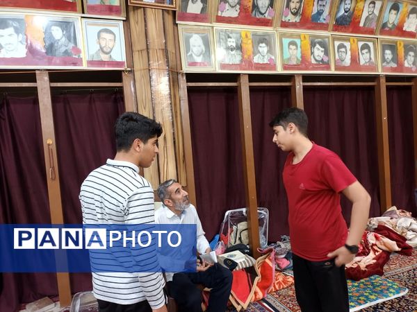 دانش‌آموزان بهبهانی اینبار پای درس عدالت طلبی و فداکاری علی(ع)