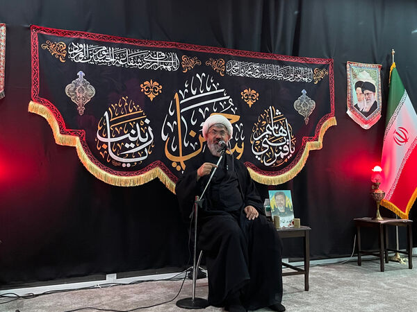 امام جمعه کاشمر در جمع عزاداران خانگی