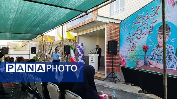 آیین بازگشایی مدارس و افتتاح هنرستان تخصصی مکانیک خودرو برادران در نیشابور 