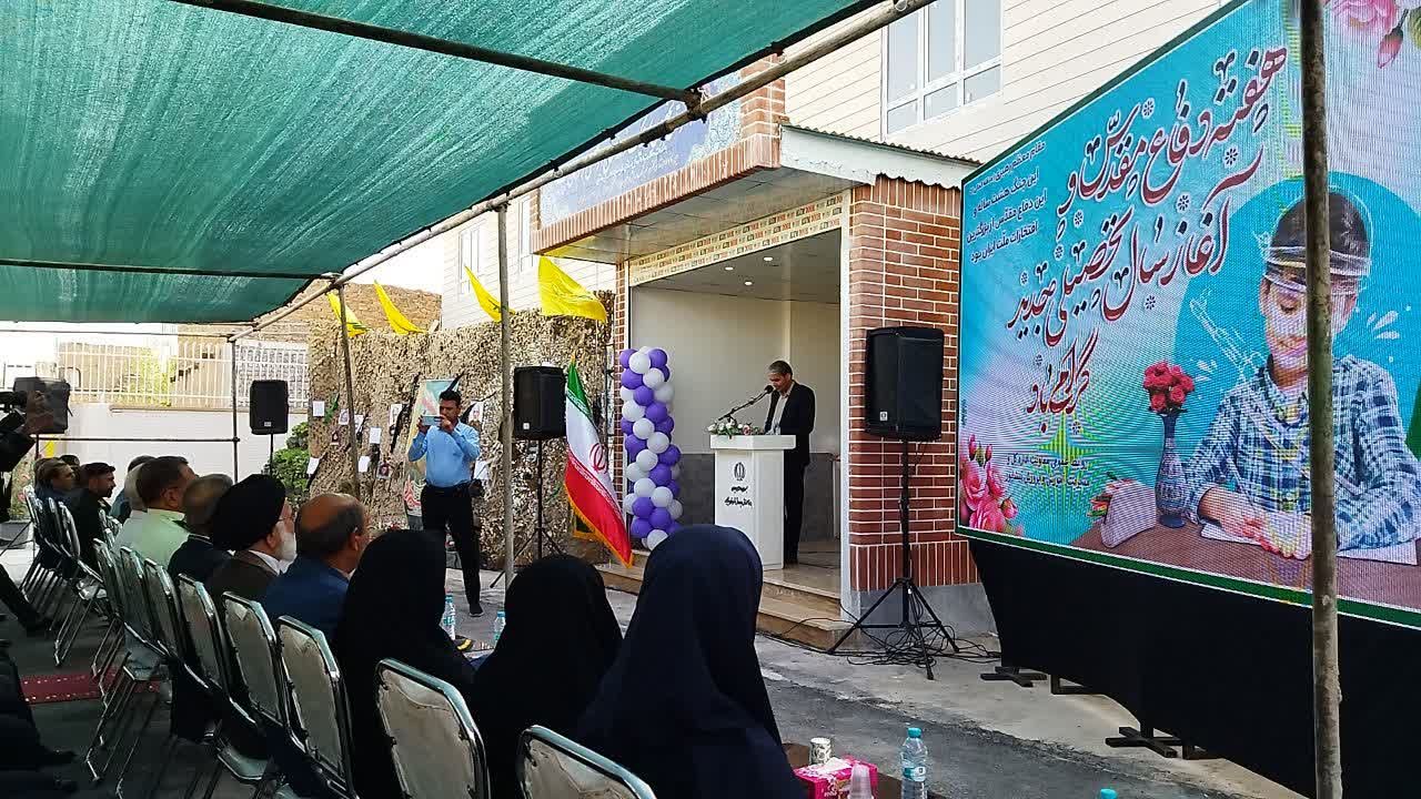 آیین بازگشایی مدارس و افتتاح هنرستان تخصصی مکانیک خودرو برادران در نیشابور 