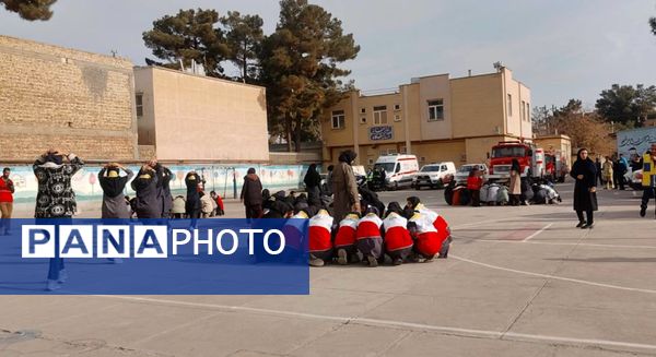  مانور زلزله در شهرستان تربت جام