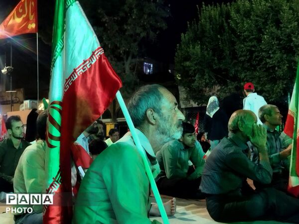 اجتماعات شبانه مردم شهرستان نیشابور بار دگر در قاب پانا 