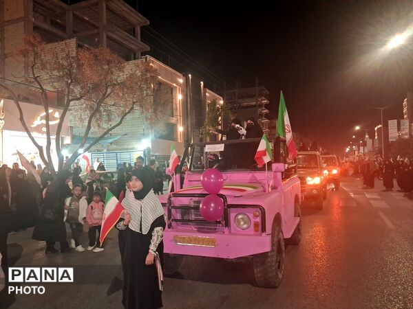 شکوه ولادت در بلوار فضل نیشابور