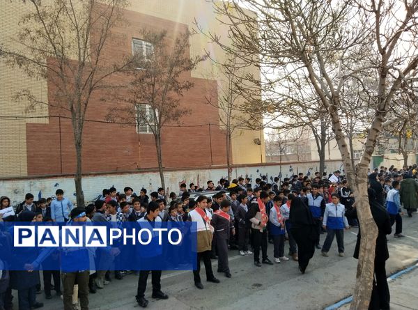 مانور سراسری زلزله در رضویه