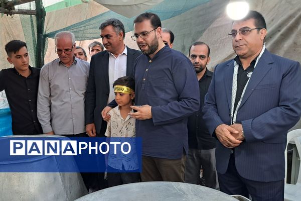 بازدید قائم مقام سازمان دانش‌آموزی کشور از مواکب استان کرمانشاه 