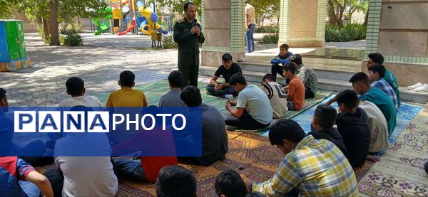 اردوی یاوران ولایت ویژه پسران در شهرستان خلیل آباد 