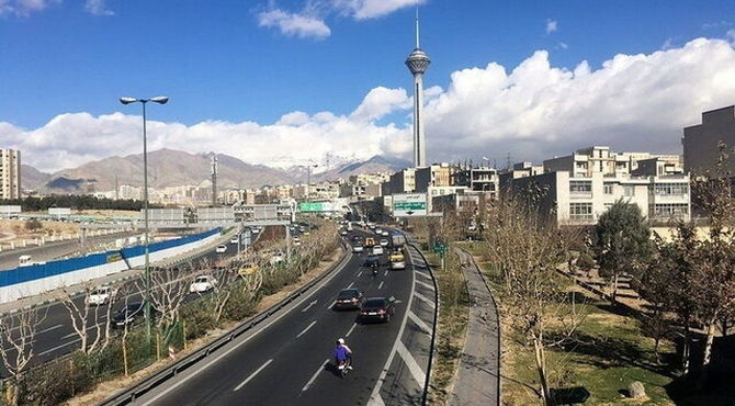 هوای تهران در شرایط «قابل قبول»