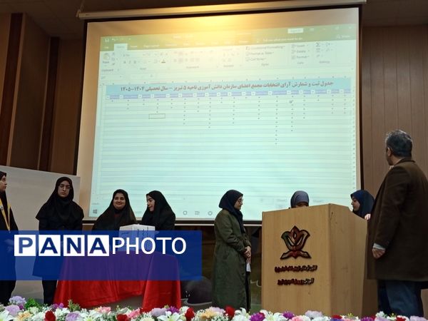 انتخابات اعضای مجمع سازمان دانش‌آموزی ناحیه ۵ تبریز