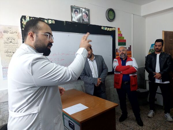 اردوی جهادی محبت در شهرک بهارستان