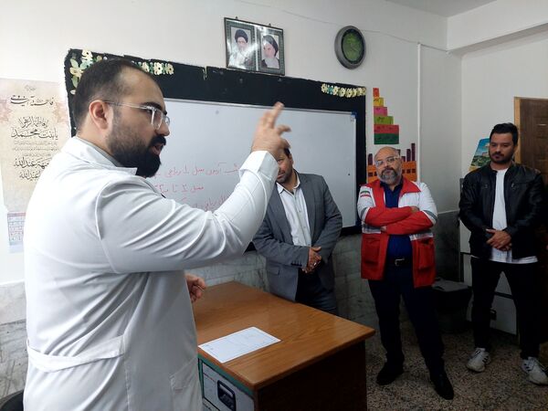 اردوی جهادی محبت در شهرک بهارستان