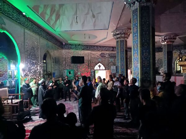 مراسم عزاداری شب هفتم محرم در نیشابور