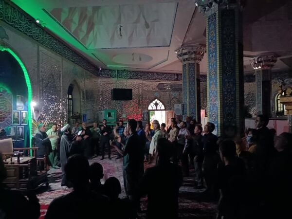 مراسم عزاداری شب هفتم محرم در نیشابور